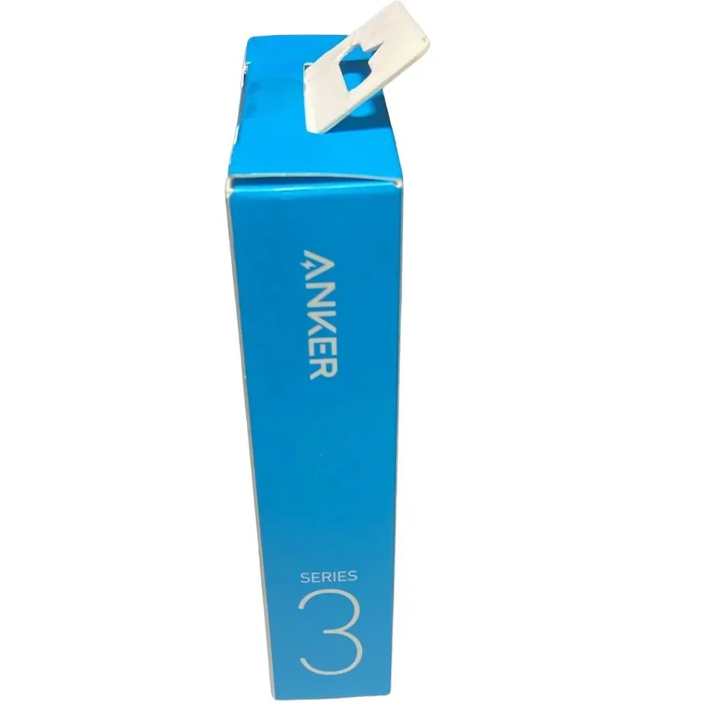 Anker 322 10ft USB-A to USB-C Braided Cable White, Fast Charge, New Open